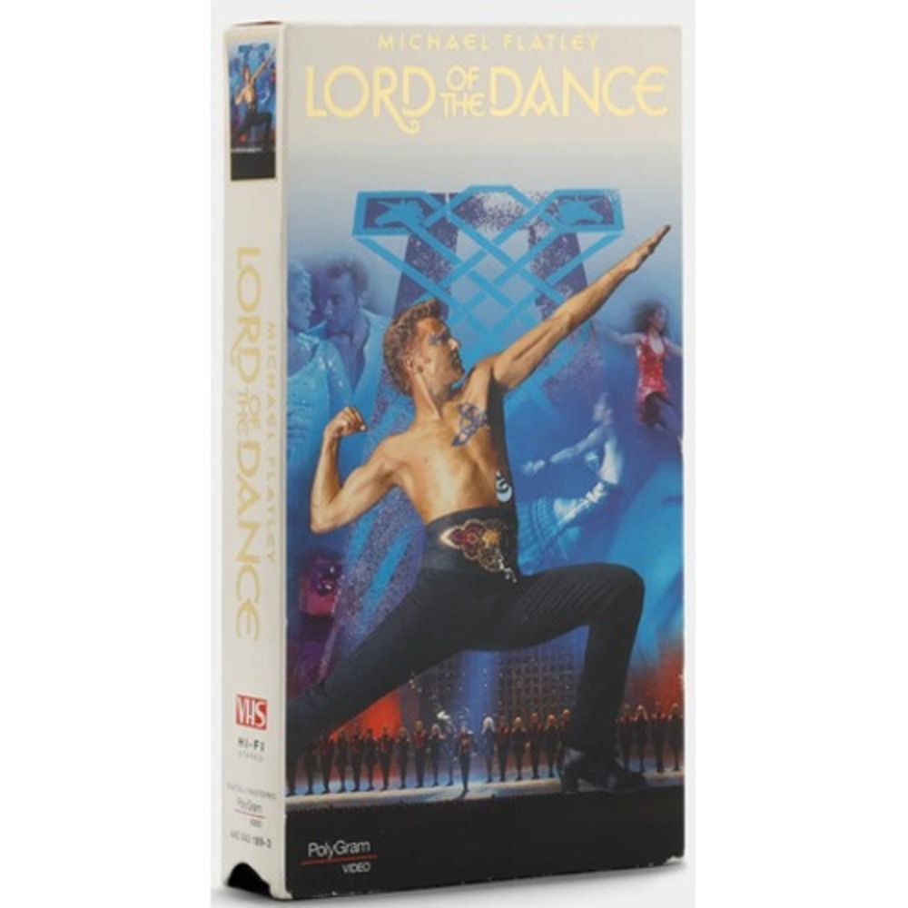 Michael Flatley Lord of the Dance VHS 1996 PolyGram Video Irish Dance Movie